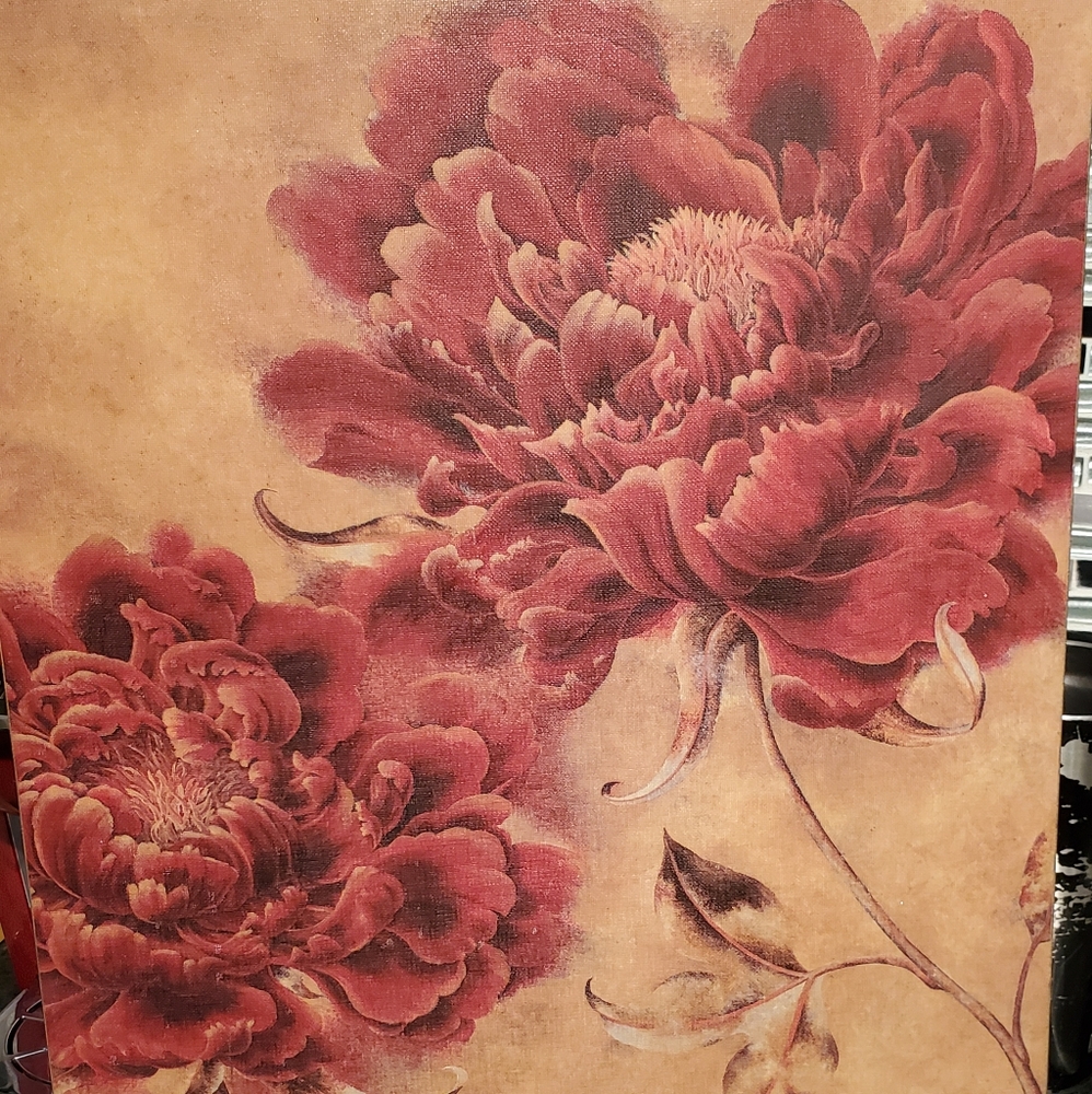 Richard Henson Rosso II Canvas